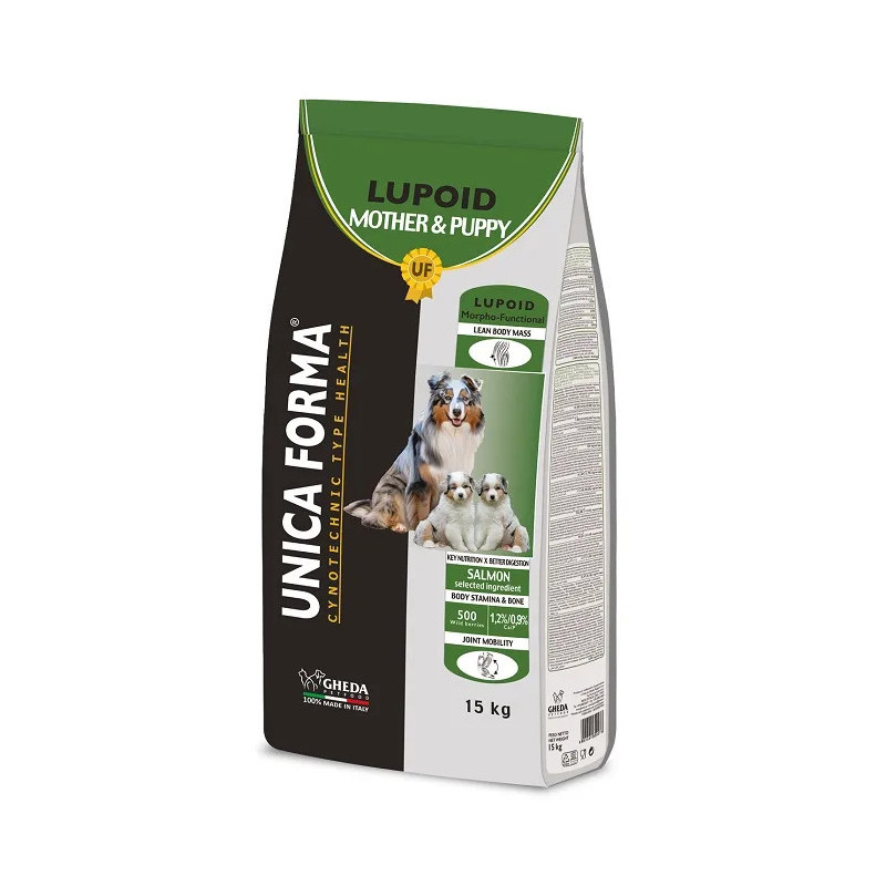 Unica-Forma-Lupoid-Mother-&-Puppy-15kg-granule-s-lososom-pre-šteniatka