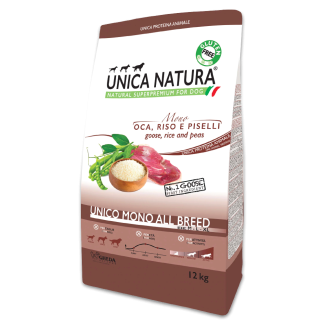 Unica-Natura-Goose-25/15–Rice-&-Peas-All-Breed-Mono-Protein