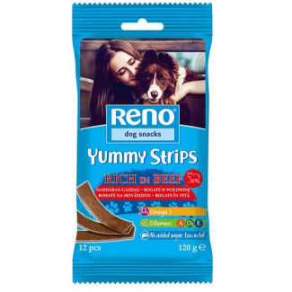 Reno_yummy strips_hovädzie_120g